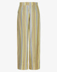 STRIPED LINEN BLEND