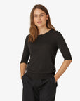 ESSENTIAL COTTON MELANGE PULLOVER