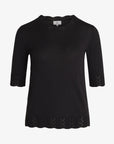 ESSENTIAL COTTON MELANGE PULLOVER