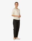 ESSENTIAL COTTON MELANGE PULLOVER