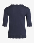 ESSENTIAL COTTON MELANGE PULLOVER