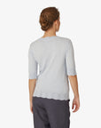 ESSENTIAL COTTON MELANGE PULLOVER