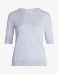ESSENTIAL COTTON MELANGE PULLOVER