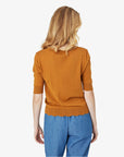 LOUISANN KURZARM PULLOVER MIT POINTELLE