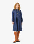 INANN DENIM DRESS - KleiderNoa Noa