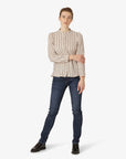 ESSENTIAL BONDED COTTON BLOUSE