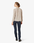 ESSENTIAL BONDED COTTON BLOUSE