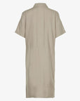 STRIPED LINEN BLEND