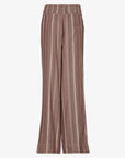 STRIPED LINEN BLEND