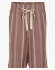 STRIPED LINEN BLEND