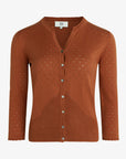 ORGANIC COTTON KNIT CARDIGAN - StrickjackenNoa Noa