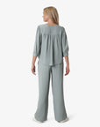LIGHT VISCOSE STRUCTURE BLOUSE