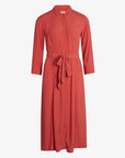 SOFT MOSS SOLID DRESS