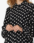 DOTTED MOSS BLOUSE - BlusenNoa Noa