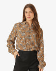 VIGGANN FLORAL SHIRT - HemdenNoa Noa