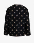 ORGANIC FLORAL COTTON JACKET - JackenNoa Noa