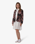 ORGANIC FLORAL COTTON JACKET - JackenNoa Noa