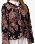 ORGANIC FLORAL COTTON JACKET - JackenNoa Noa