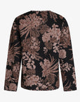 ORGANIC FLORAL COTTON JACKET - JackenNoa Noa