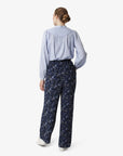 PAISLEY AIR CREPE TROUSERS