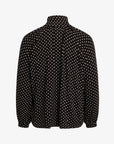 DOTTED JERSEY BLOUSE