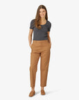 ESSENTIAL ORGANIC 2X2 RIB STR T-SHIRT
