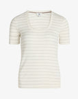 ESSENTIAL ORGANIC 2X2 RIB STR T-SHIRT