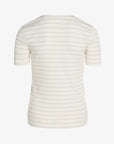 ESSENTIAL ORGANIC 2X2 RIB STR T-SHIRT