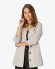 TIMELESS LINEN JACKET - JackenNoa Noa