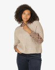 HILDENN KNITTED PULLOVER 3/4 SLEEVES - StrickenNoa Noa