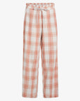 BONDED COTTON TROUSERS - HoseNoa Noa