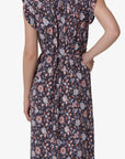 FLORAL MOSS DRESS - KleiderNoa Noa