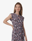 FLORAL MOSS DRESS - KleiderNoa Noa