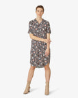 FLORAL MOSS DRESS - KleiderNoa Noa