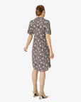 FLORAL MOSS DRESS - KleiderNoa Noa