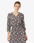 FLORAL MOSS BLOUSE