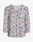 FLORAL MOSS BLOUSE - BlusenNoa Noa