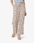FLORAL MOSS TROUSERS - HoseNoa Noa