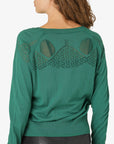 LOUISANN GESTRICKTER CARDIGAN MIT POINTELLE
