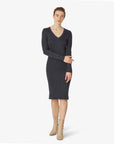 VISCOSE KNIT DRESS - KleiderNoa Noa