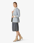 LIGHT WEIGHT INDIGO SKIRT