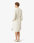 SHEER LINEN DRESS - KleiderNoa Noa
