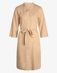 SHEER LINEN DRESS - KleiderNoa Noa