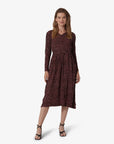 PRINTED JERSEY DRESS
