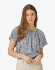 SOFT MOSS BLOUSE