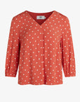 DOTTED FINE MOSS BLOUSE - BlusenNoa Noa