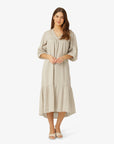 ORGANIC COTTON GAUZE DRESS - KleiderNoa Noa