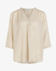 ORGANIC COTTON GAUZE BLOUSE