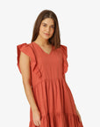 ORGANIC SUMMER COTTON DRESS - KleiderNoa Noa