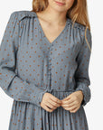 BELLANN DOTTED DRESS - KleiderNoa Noa